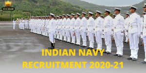 INDIAN NAVY RECRUITMENT 2020